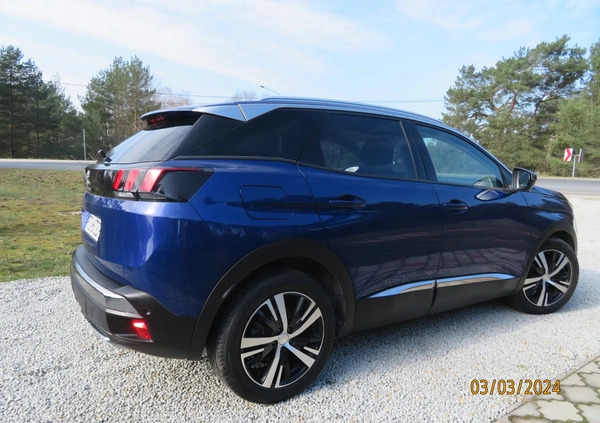 Peugeot 3008 cena 80000 przebieg: 115700, rok produkcji 2019 z Turek małe 172